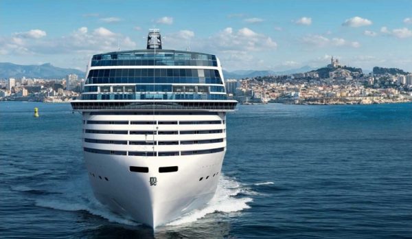 A bordo del MSC World Europa
